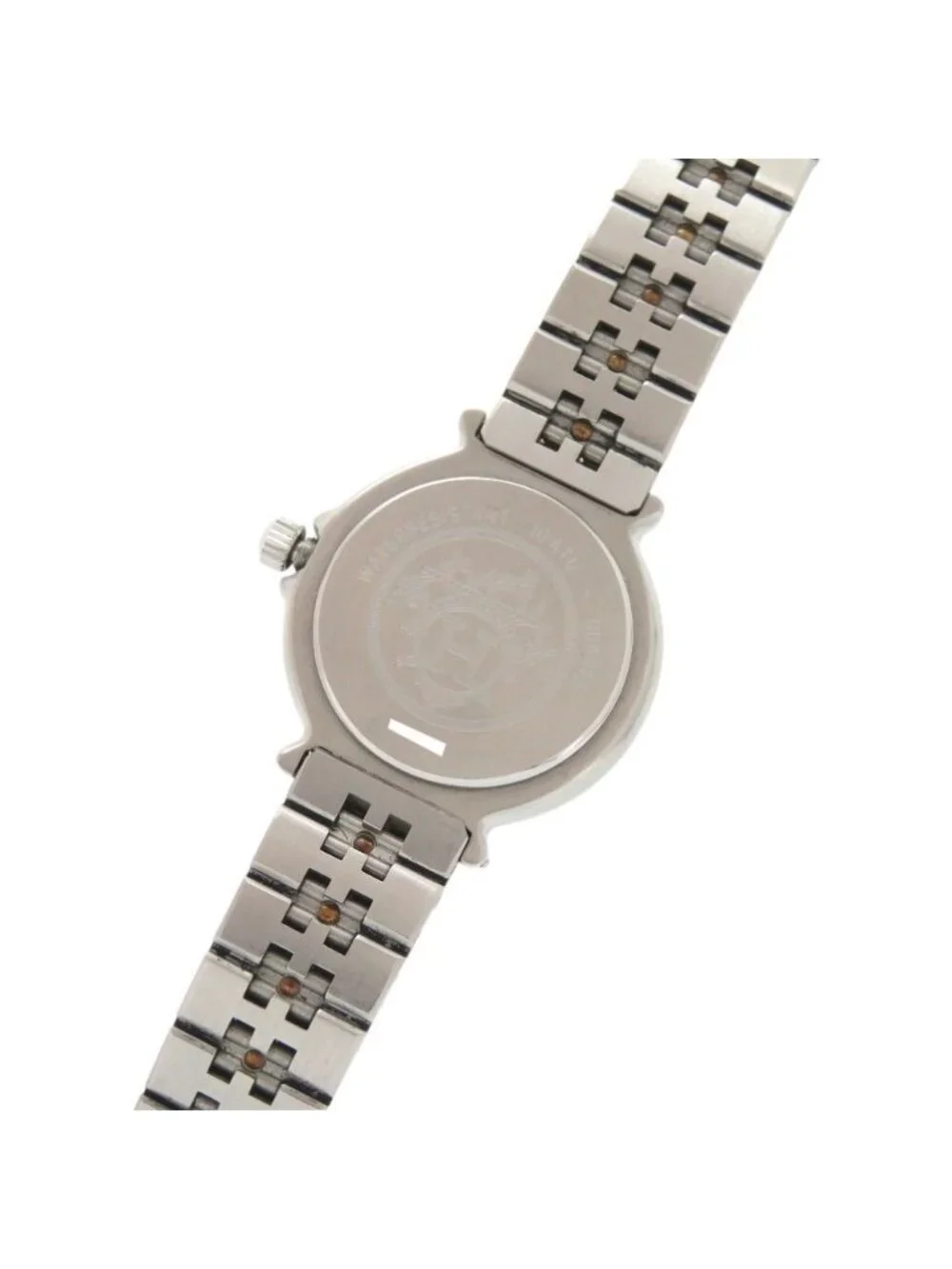Hermes Captain Nemo SS White Silver Gold Quartz Watch Dial